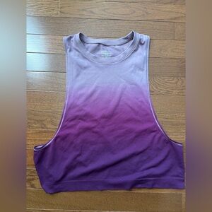 Athleta Mineral Wash Ombre Cropped Tank XS GUC